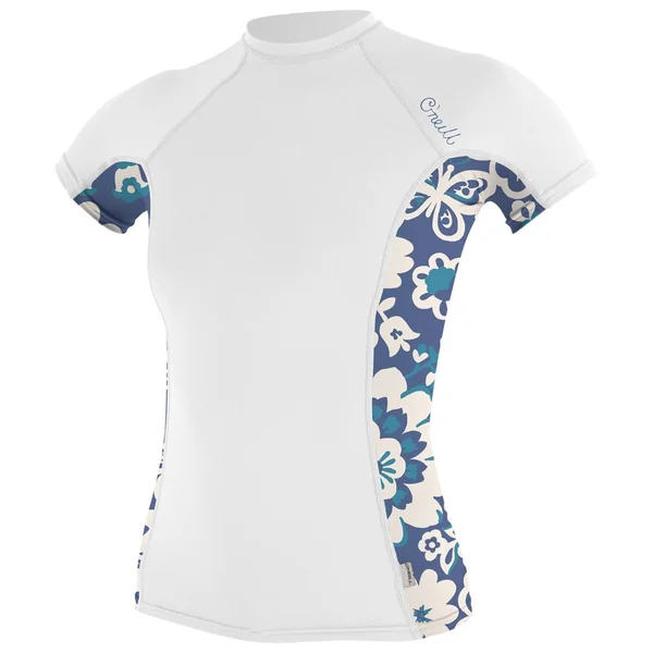 Womens Side Print S\/S Rash Guard