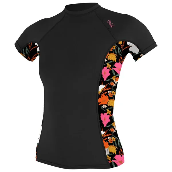 Womens Side Print S\/S Rash Guard