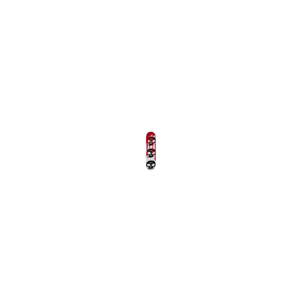 ZERO DECK 3 SKULL BLOOD WHITE BLACK RED 8.125 X 31.7